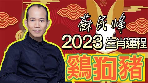 蘇民峰2023年生肖運程